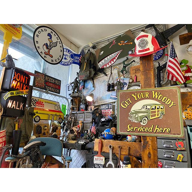 ウッディワゴン　ブリキ看板　（GET YOUR WOODY）　■　アメリカン雑貨　アメリカ雑貨 |  | 02