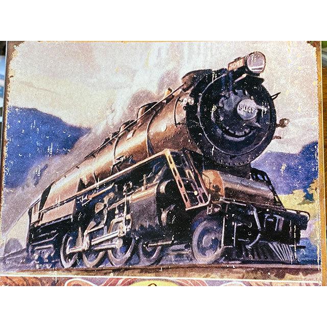 ボルチモア・アンド・オハイオ鉄道　ブリキ看板 ■ アメリカン雑貨 アメリカ雑貨 |  | 01