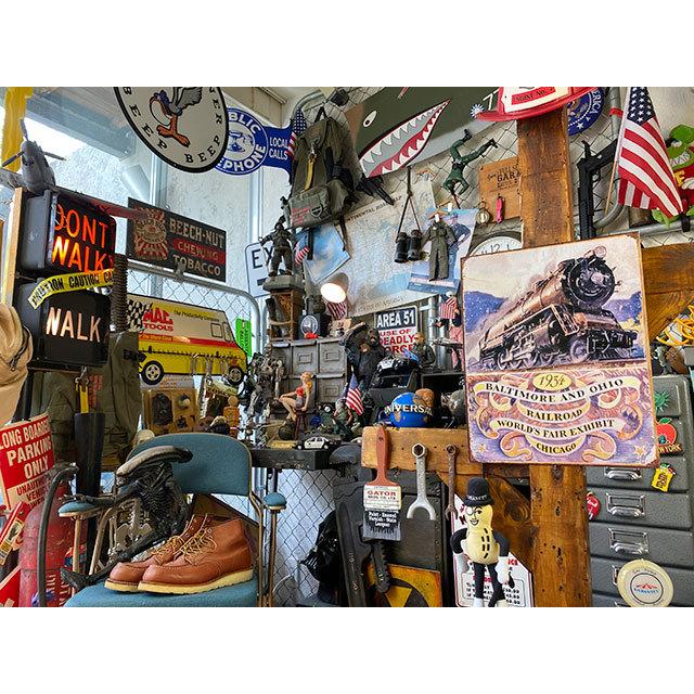 ボルチモア・アンド・オハイオ鉄道　ブリキ看板 ■ アメリカン雑貨 アメリカ雑貨 |  | 04