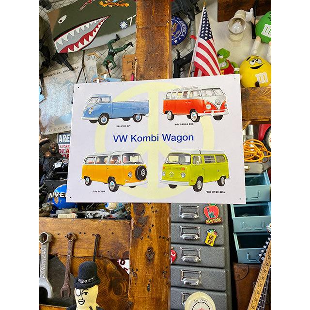 ワーゲンバス　コレクション　ブリキ看板 ■ アメリカン雑貨 アメリカ雑貨 |  | 04