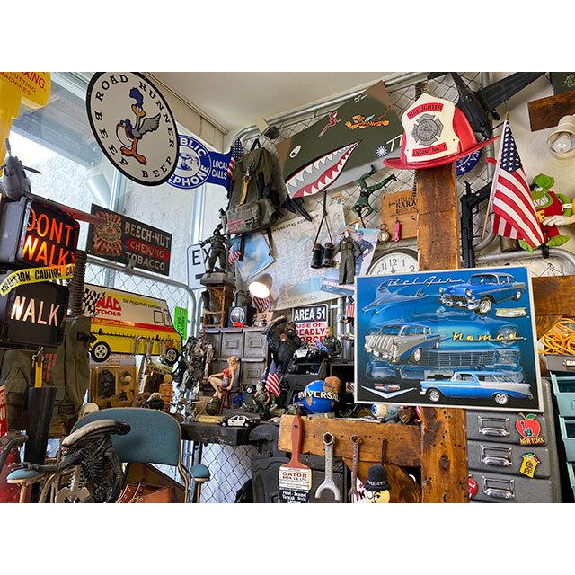 シボレー ベルエア ノマド ブリキ看板 □ アメリカン雑貨 アメリカ雑貨