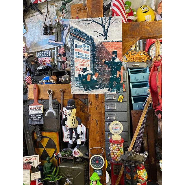 バージニア　ミッドランド鉄道　ブリキ看板 ■ アメリカン雑貨 アメリカ雑貨 |  | 03