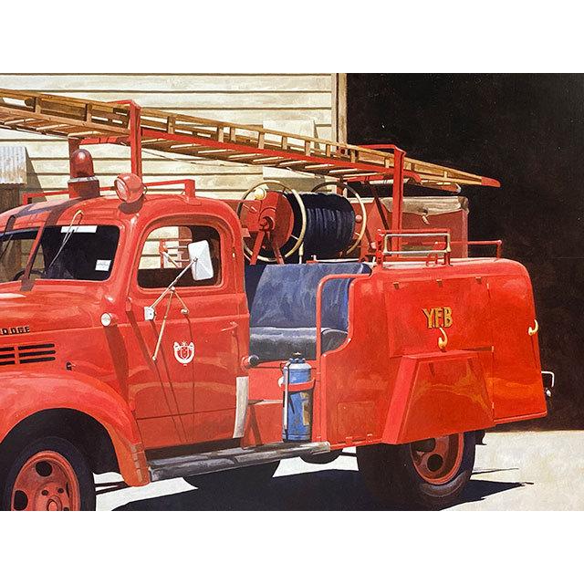 1945年ダッジ　ファイヤートラック　ブリキ看板 ■ アメリカン雑貨 アメリカ雑貨 |  | 06