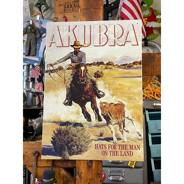 オーストラリア　アクーブラハット　ブリキ看板 ■ アメリカン雑貨 アメリカ雑貨 | 