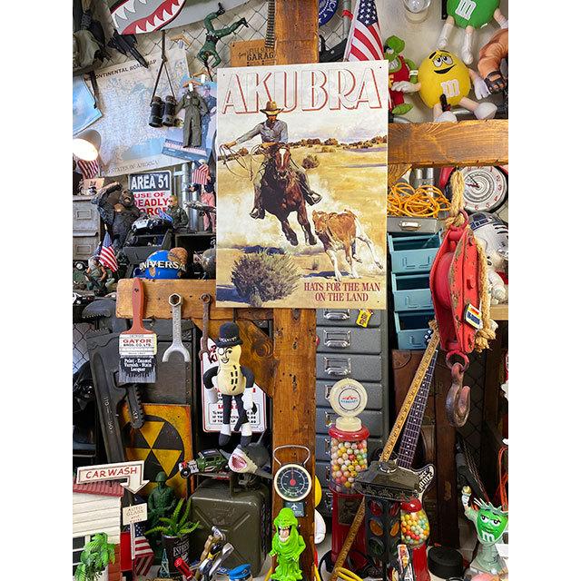 オーストラリア　アクーブラハット　ブリキ看板 ■ アメリカン雑貨 アメリカ雑貨 |  | 01