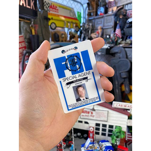 FBI捜査官　なんちゃってIDタグ　ボールチェーン付き ■ アメリカン雑貨 アメリカ雑貨 | 