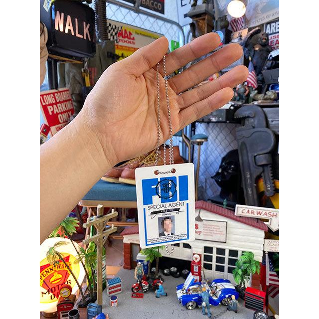 FBI捜査官　なんちゃってIDタグ　ボールチェーン付き ■ アメリカン雑貨 アメリカ雑貨 |  | 02