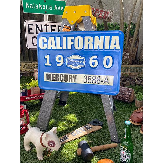 マーキュリー　エンボス　ガレージサイン　（カリフォルニア）　■　アメリカン雑貨　アメリカ雑貨 | MERCURY