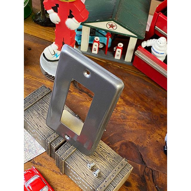 ハモサ　ホーロースイッチプレート（アンティークシルバー） ■ アメリカン雑貨 アメリカ雑貨 スイッチカバー 爆買 |  | 10