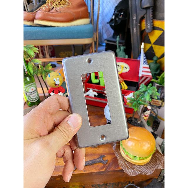 ハモサ　ホーロースイッチプレート（アンティークシルバー） ■ アメリカン雑貨 アメリカ雑貨 スイッチカバー 爆買 |  | 12