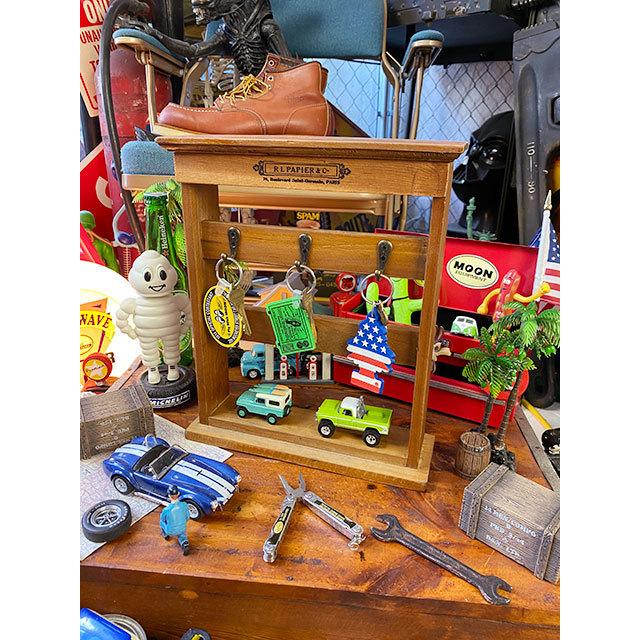 キーフック ウッドスタンド □ アメリカン雑貨 アメリカ雑貨