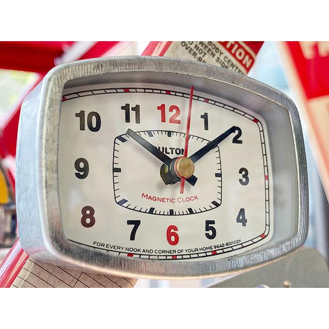 ダルトン　マグネティッククロック　（レクタングル/文字盤アイボリー）　■　アメリカ雑貨　アメリカン雑貨 | DULTON | 02