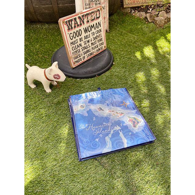 ハワイアイランドマップ　エコバッグ ■ アメリカン雑貨 アメリカ雑貨 |  | 06