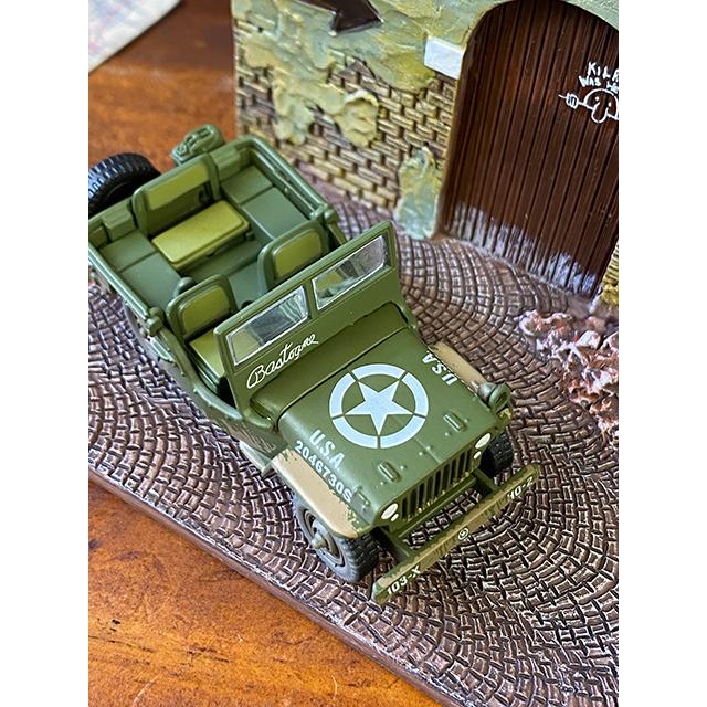 第二次世界大戦 ウイリス ジープ ダイキャストミニカー