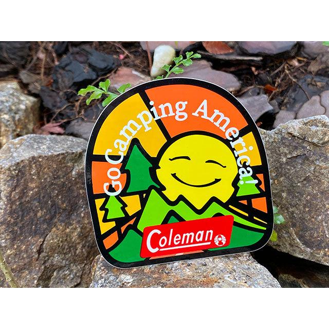 コールマン　ステッカー　（ヴィンテージサン）　■　アメリカン雑貨　アメリカ雑貨 | 