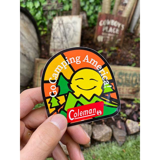 コールマン　ステッカー　（ヴィンテージサン）　■　アメリカン雑貨　アメリカ雑貨 |  | 02