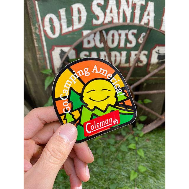 コールマン　ステッカー　（ヴィンテージサン）　■　アメリカン雑貨　アメリカ雑貨 |  | 05