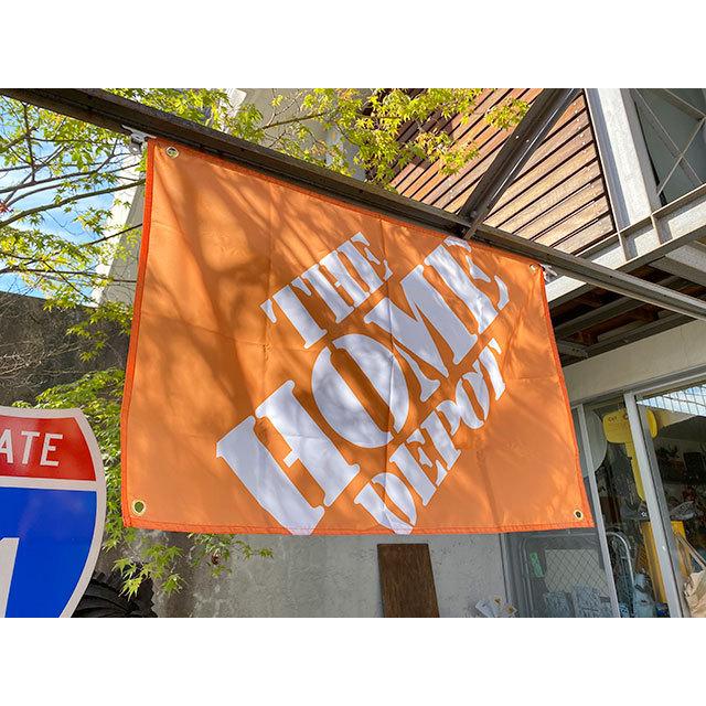 ホームデポ ガレージフラッグ 90cm×60cm THE HOME DEPOT □ アメリカン