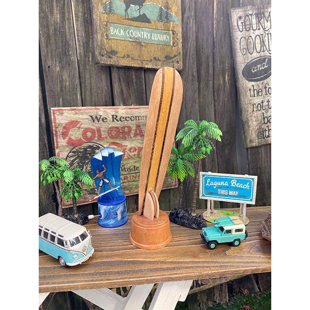 ロングボード　ウッドオブジェ ■ アメリカ雑貨 アメリカン雑貨 |  | 02