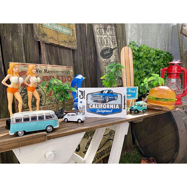 ピックアップ　カリフォルニア　ステッカー　（ブルー）　■　アメリカン雑貨　アメリカ雑貨 爆買 |  | 01