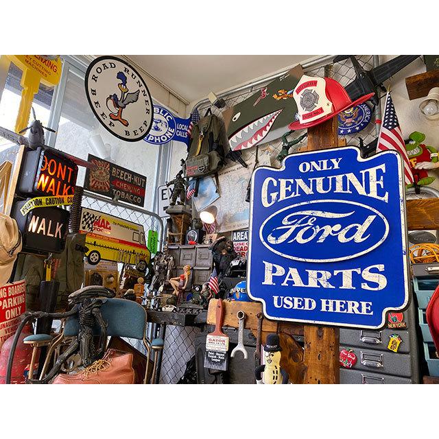 フォード　ジェニュインパーツ　ガレージサイン ■ アメリカン雑貨 アメリカ雑貨 |  | 05