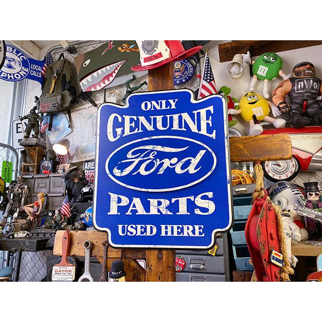 フォード　ジェニュインパーツ　ガレージサイン ■ アメリカン雑貨 アメリカ雑貨 |  | 07