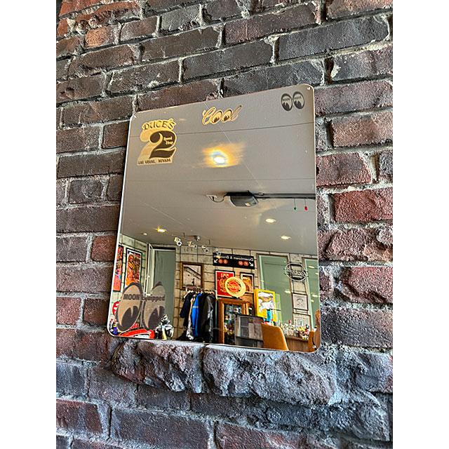 ムーンイクイップド ガレージミラー □ アメリカン雑貨 アメリカ雑貨  