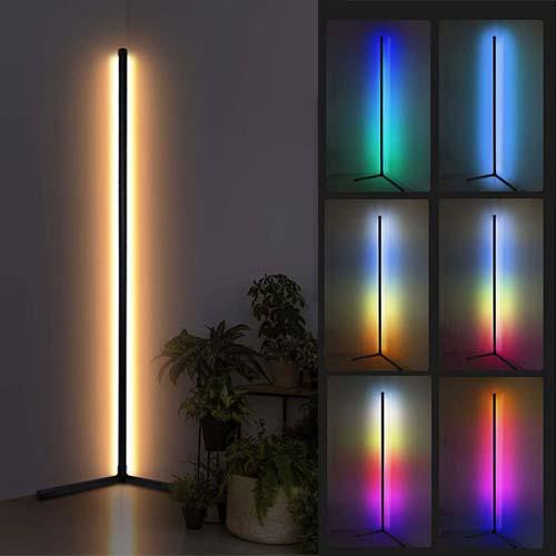 LEDコーナーフロアランプ　（周囲の音に反応するイコライザーモード搭載）　■　アメリカン雑貨　アメリカ雑貨 爆買 | 