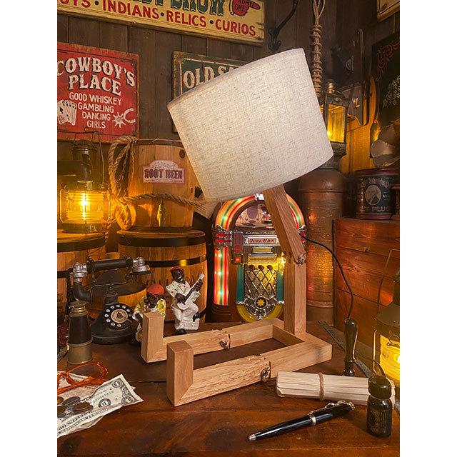 ウッドマンランプ　LED電球仕様 ■ アメリカン雑貨 アメリカ雑貨 爆買 | 