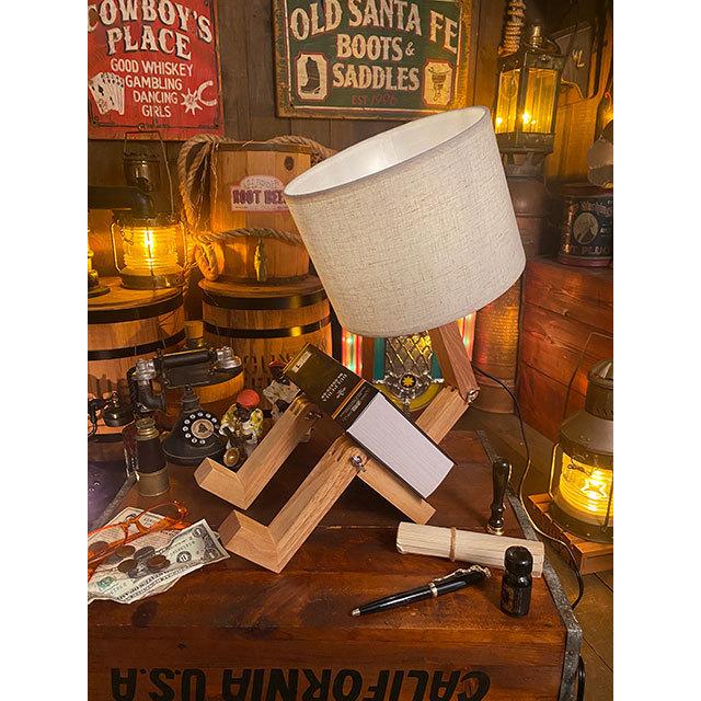 ウッドマンランプ　LED電球仕様 ■ アメリカン雑貨 アメリカ雑貨 爆買 |  | 02