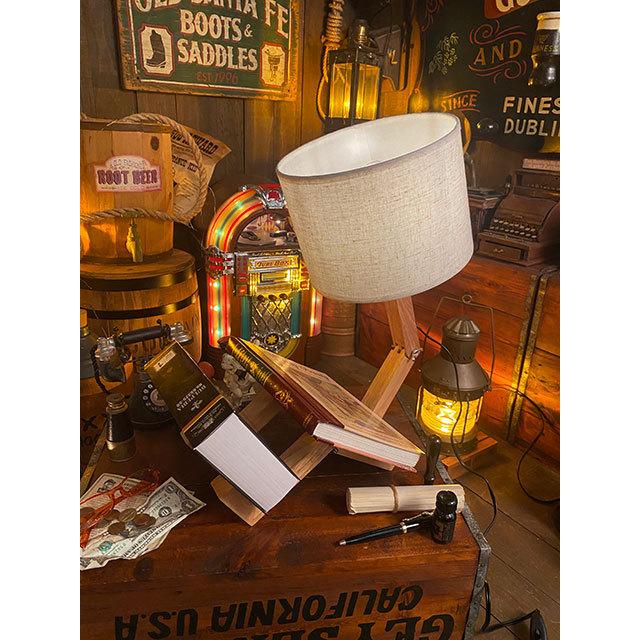 ウッドマンランプ LED電球仕様 □ アメリカン雑貨 アメリカ雑貨