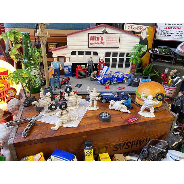 ミシュラン　ビバンダム　キャストアイアン製　ヴィンテージオブジェ　（6体セット）　■ アメリカン雑貨 アメリカ雑貨 |  | 10