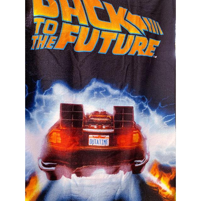 映画　バック・トゥ・ザ・フューチャー　デロリアン　ビッグフェイスタオル ■ アメリカン雑貨 アメリカ雑貨 |  | 01