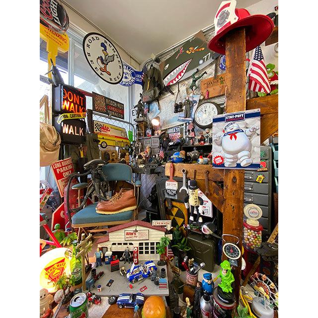 映画　ゴーストバスターズ　マシュマロマン　ミニブリキ看板 ■ アメリカン雑貨 アメリカ雑貨 |  | 03