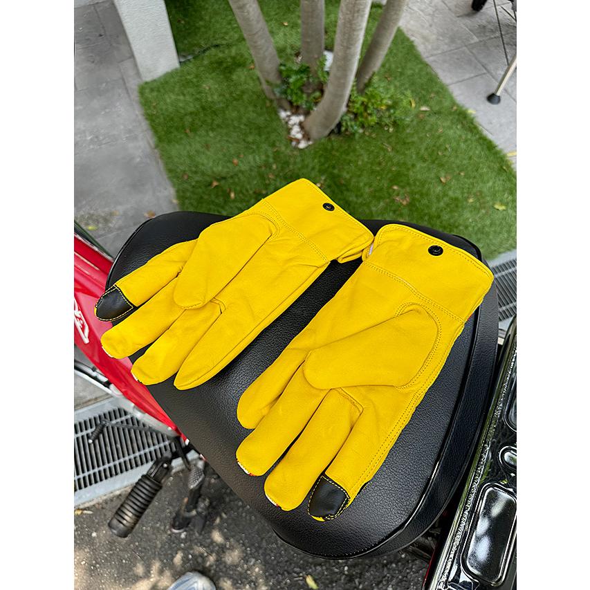 シャークヘッド ウインターレザーグローブ（タン） □ アメリカン雑貨