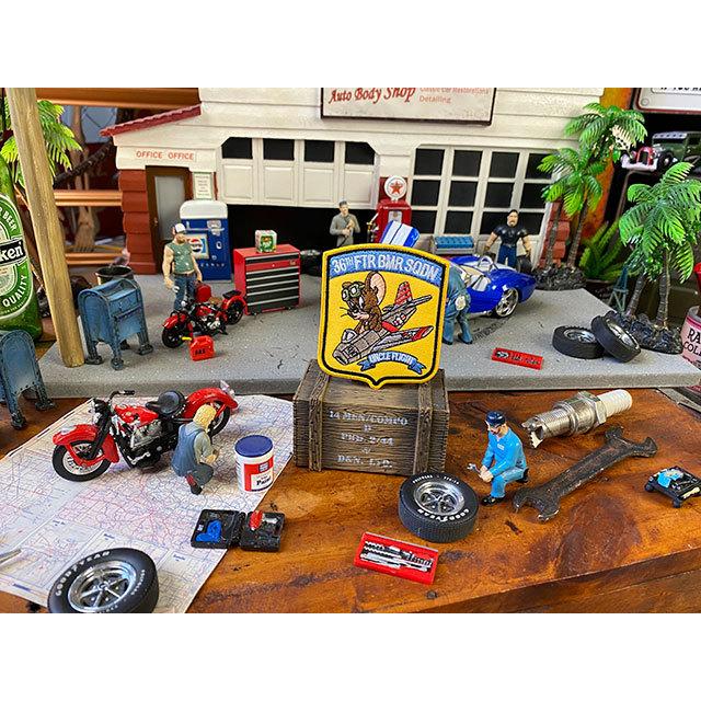 トムとジェリー　ミリタリーワッペン　（第36戦闘爆撃飛行隊）　■　アメリカン雑貨　アメリカ雑貨 |  | 01