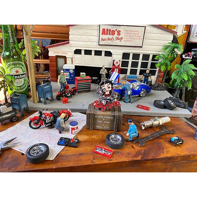 ベティ・ブープ　ワッペン　（バイカーベティ/エイプハンガー）　■　アメリカン雑貨　アメリカ雑貨 爆買 |  | 01