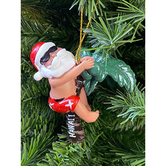 ハワイアン クリスマスオーナメント （オン ザ パームツリー 