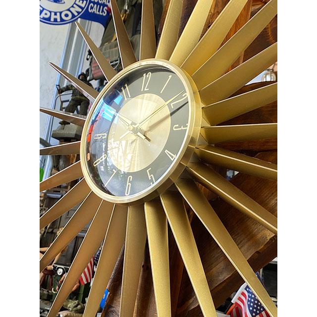 エミッツタイム サンバーストウォールクロック エミッツタイム サンバースト ウォールクロック □ アメリカン