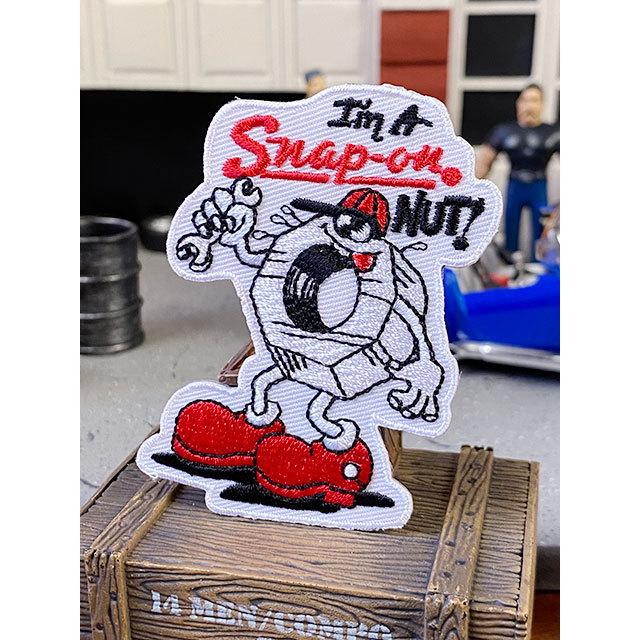 スナップオン　ロゴワッペン　（ナットマン）　■　アメリカン雑貨　アメリカ雑貨 | 