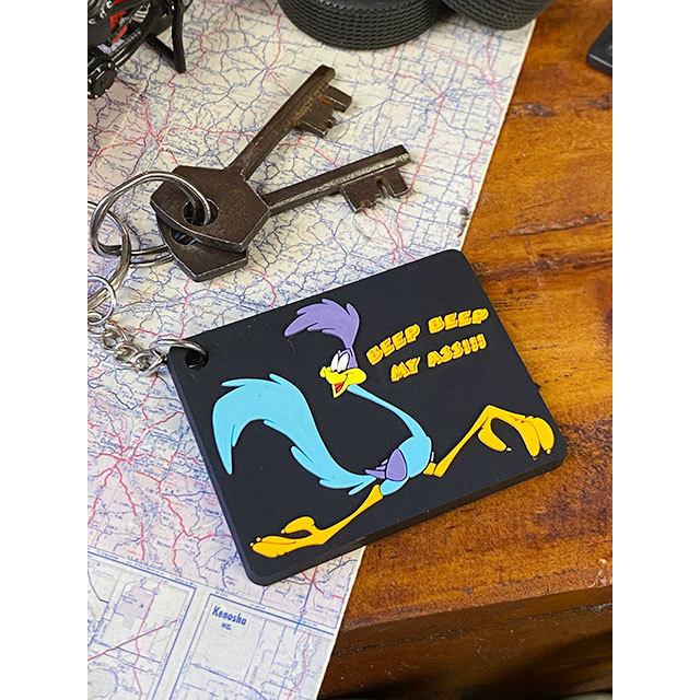 ロードランナー　ラバーキーホルダー　（ランニング）　■　アメリカン雑貨　アメリカ雑貨 | 