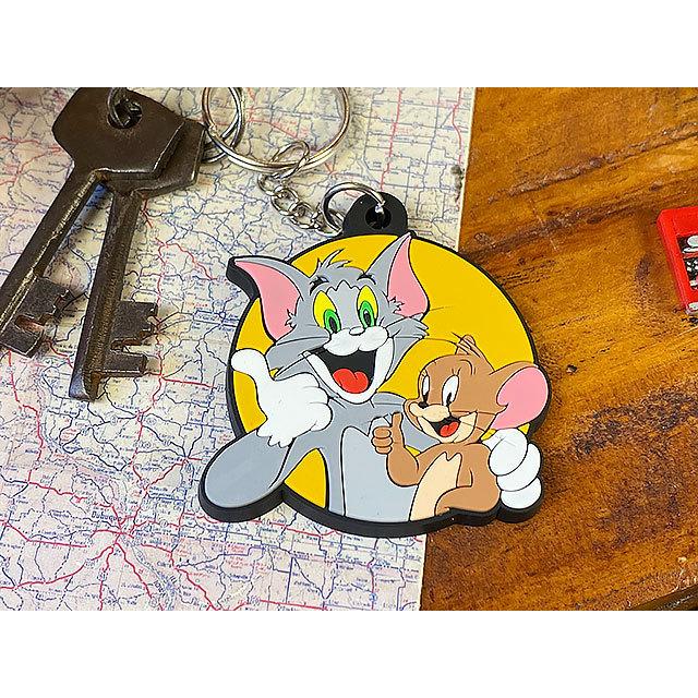 トムとジェリー ラバーキーホルダー （グッドポーズ） □ アメリカン