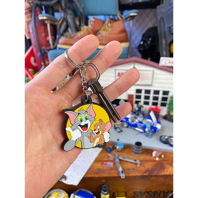 トムとジェリー ラバーキーホルダー （グッドポーズ） □ アメリカン