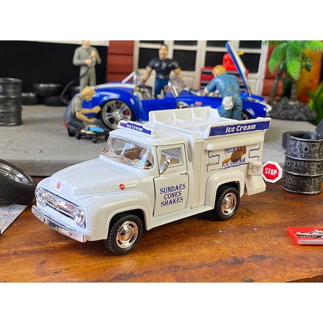 1956年フォードf 100ピックアップ アイスクリームトラックのミニカー アメリカン雑貨 アメリカ雑貨 アメリカ雑貨通販キャンディタワー 通販 Yahoo ショッピング