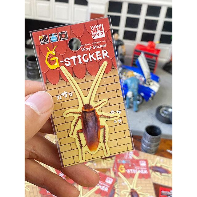 恐怖　ゴキブリステッカー　透明タイプ　単品 ■ パーティー 飾り アメリカン雑貨 アメリカ雑貨 |  | 02