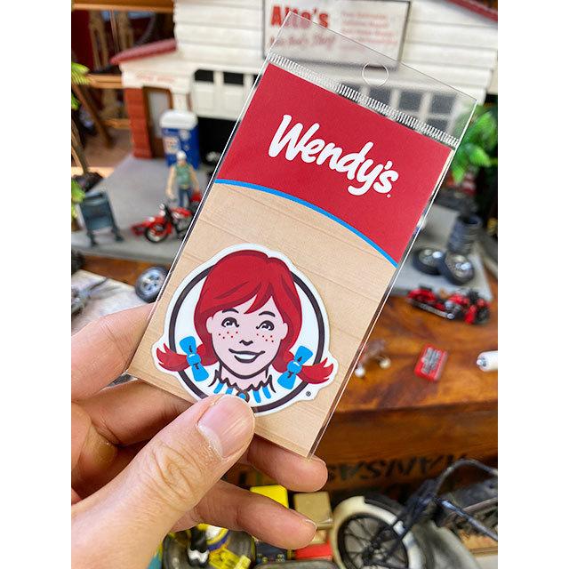 ウェンディーズ　オフィシャルステッカー　Sサイズ　（フェイス）　■　アメリカン雑貨　アメリカ雑貨 |  | 02