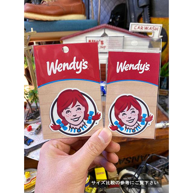 ウェンディーズ　オフィシャルステッカー　Sサイズ　（フェイス）　■　アメリカン雑貨　アメリカ雑貨 |  | 03
