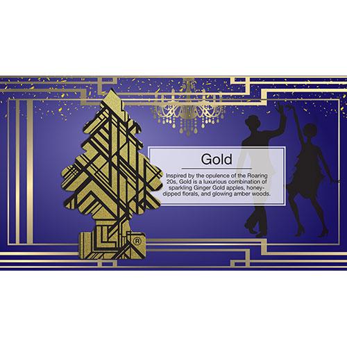 リトルツリー　（ゴールド）　■　アメリカン雑貨　芳香剤　エアーフレッシュナー　アメリカ雑貨 |  | 01