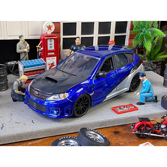 映画　ワイルドスピード　ダイキャストミニカー　1/24スケール　（ブライアン/スバル　インプレッサ　WRX STI） | 