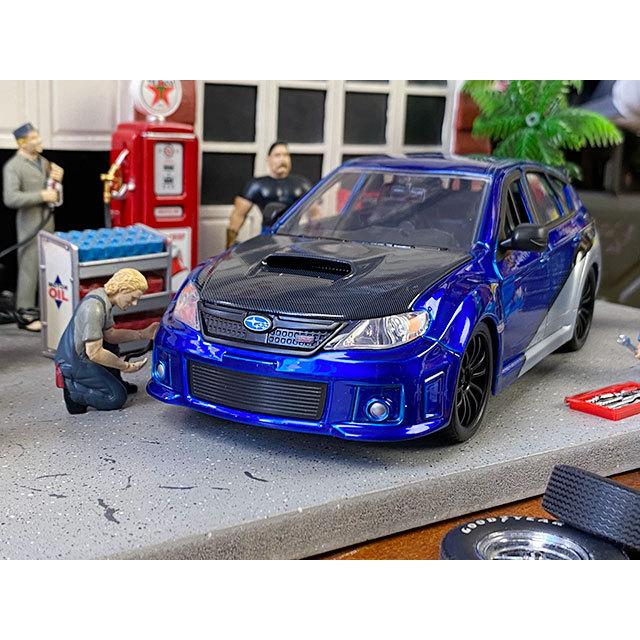 映画　ワイルドスピード　ダイキャストミニカー　1/24スケール　（ブライアン/スバル　インプレッサ　WRX STI） |  | 02